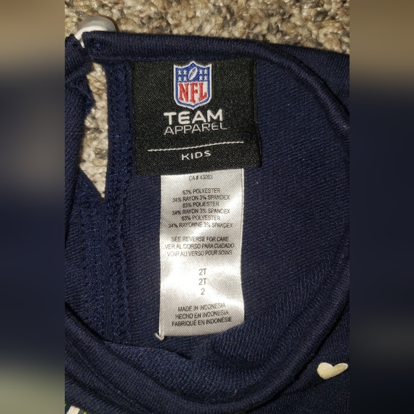 Seahawks| NFL Team Apparel| Kids Dress - Picture 4 of 5